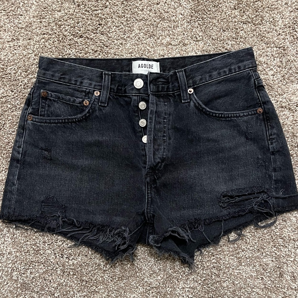 AGOLDE Parker Shorts in Vortex sz 26